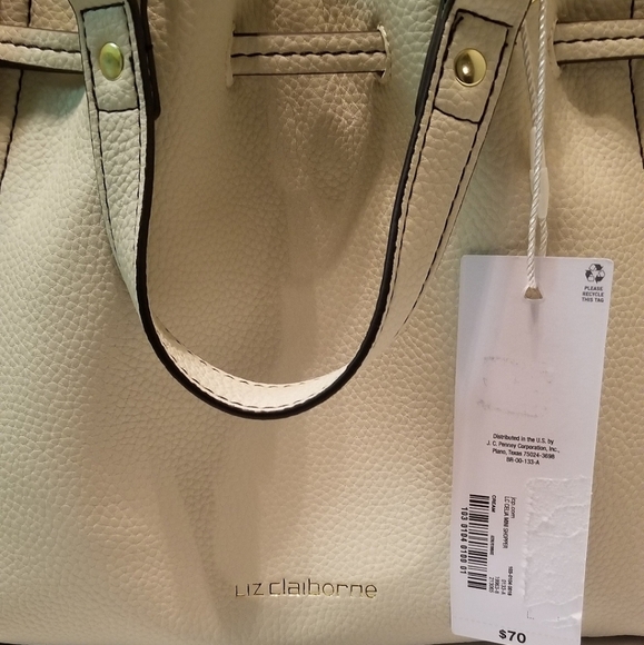 Liz Claiborne Celia Mini Shopper Tote Bag - Picture 6 of 6
